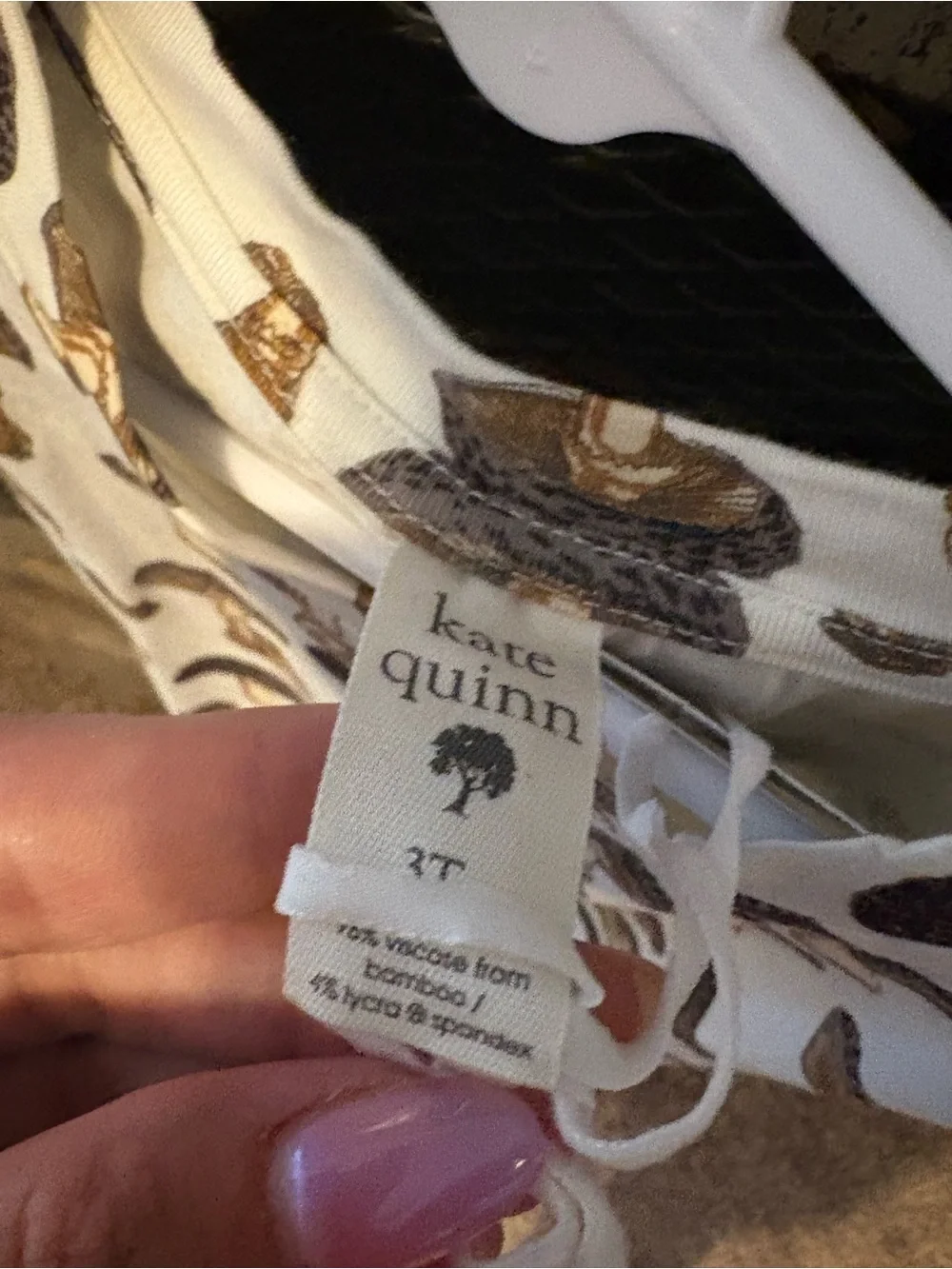 kate quinn-Organic cotton-Neutral Mushroom/fungi Jade wide leg pants & shirt set